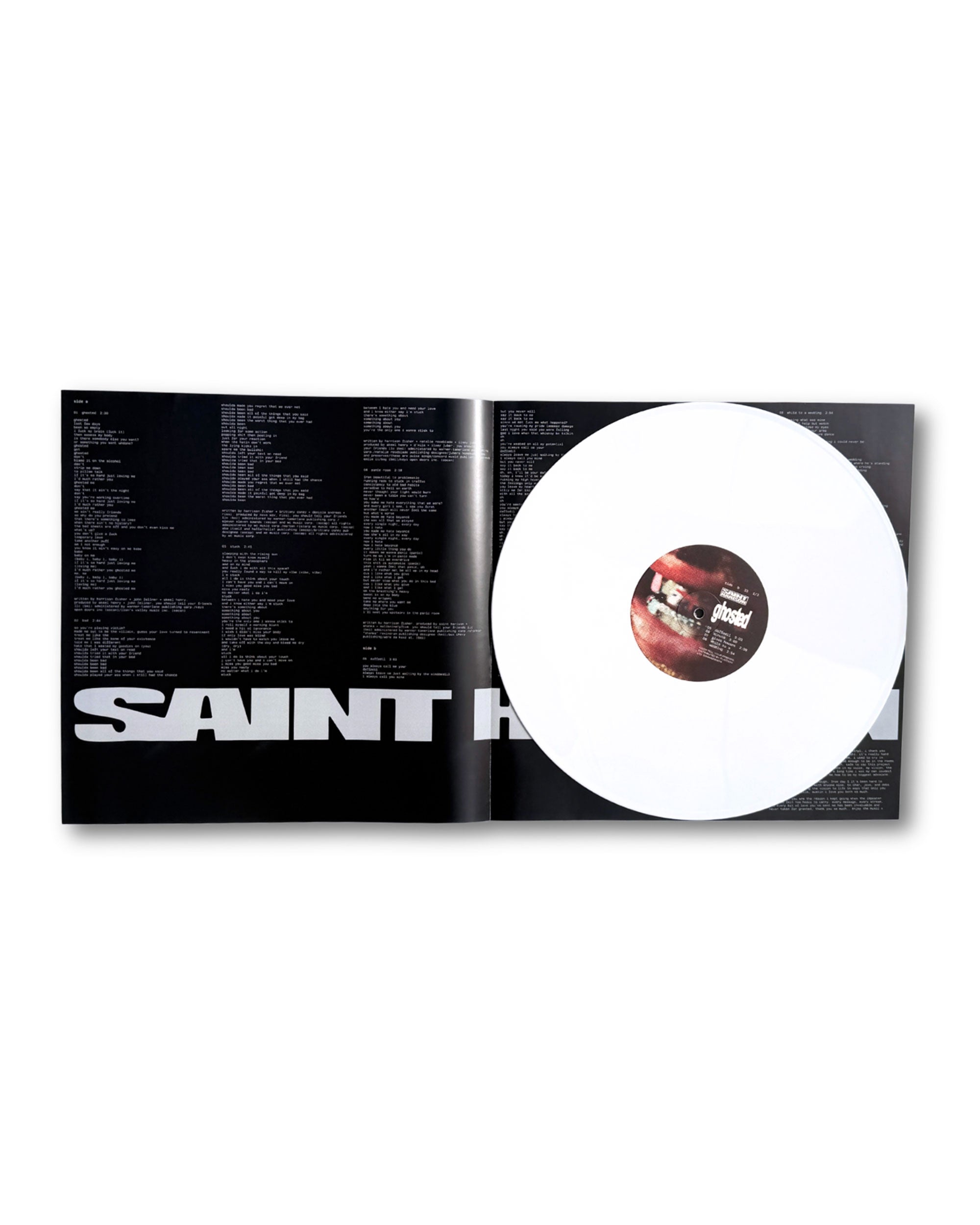 Saint Harison ghosted ep vinyl